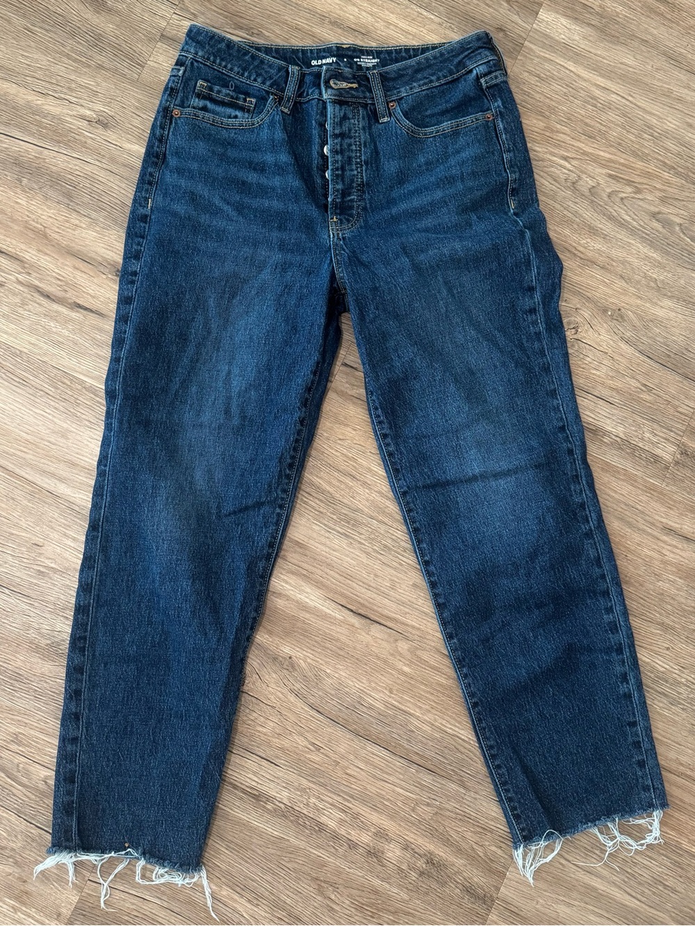 Old Navy OG Straight Dark Wash Women’s Jeans